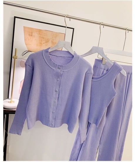3点セットアップ　2色展開