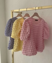 ワッフルトップス　3色展開