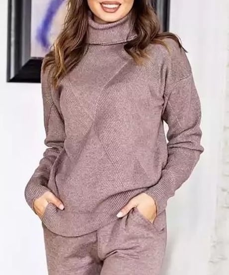タートルニットセットアップ　2色展開