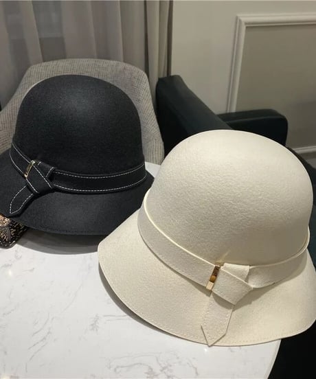 リボンハット　3色展開