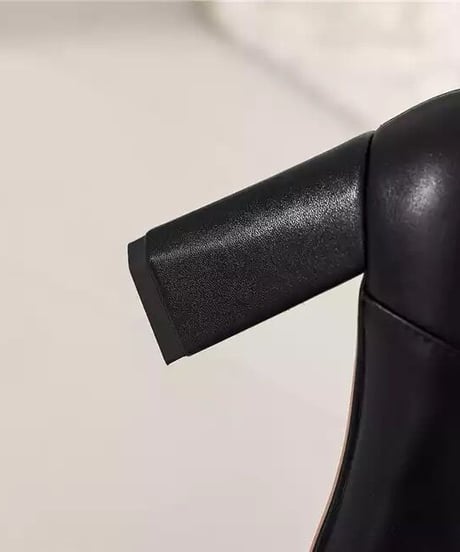 ジッパーロングブーツ