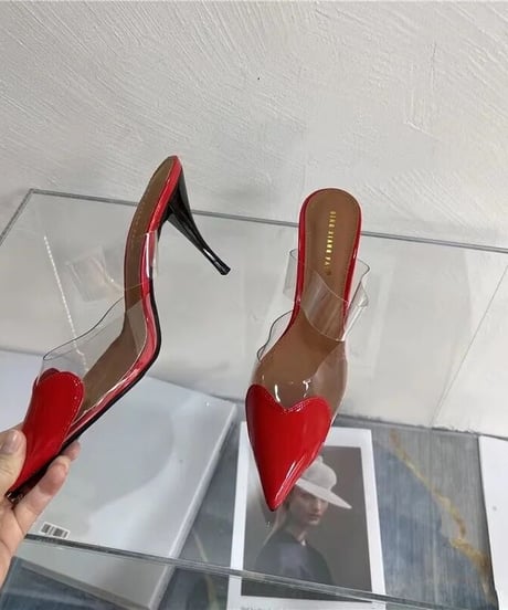 ハートデザインヒール　3色展開