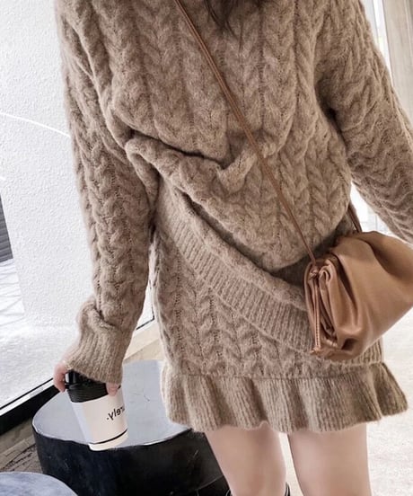 ミニスカートセットアップ　3色展開