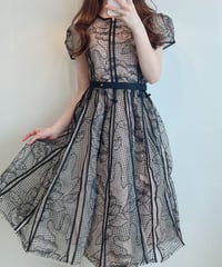 フラワーチュールワンピース