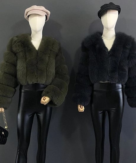 フォックスファーコート　6色展開