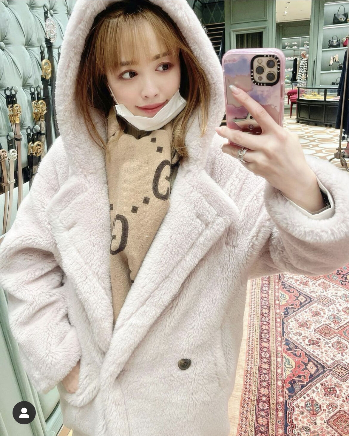 高品質♡フード付きムートンコート 5色展開 | celeste