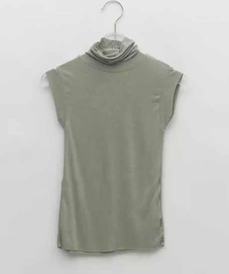 タートルネックカラートップス　6色展開