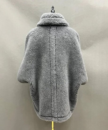 ファーポンチョ　5色展開