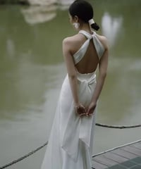 即納♡ホルターネックドレス