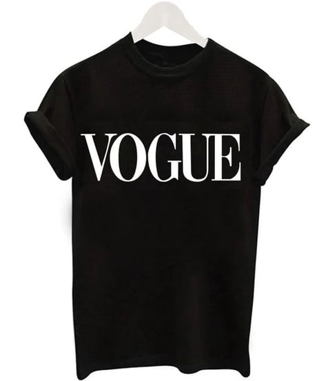 VOGUEロゴTシャツ 2色展開