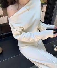 アシンメトリーセットアップ