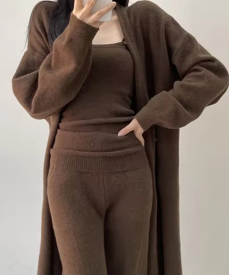 3点ルーズセットアップ　2色展開