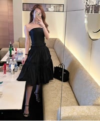 オフショルバルーンワンピース