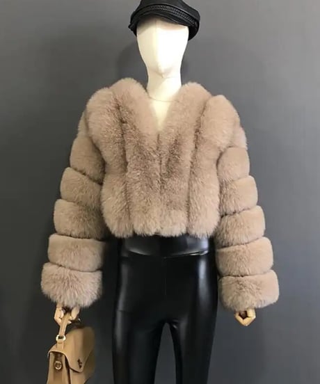 フォックスファーコート　6色展開