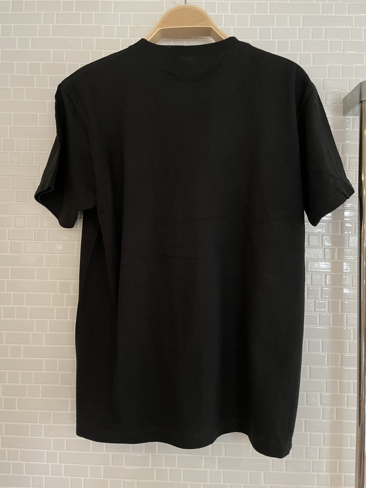 ポケット付き刺繍Tシャツ（黒×ミント） | sauna line