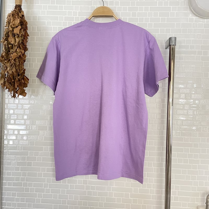 刺繍Tシャツ（ラベンダー） | sauna line