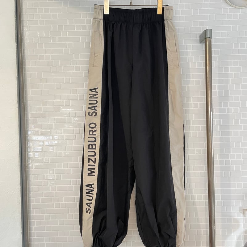 カラーブロックセットアップ（ブラック×生成） | sauna line