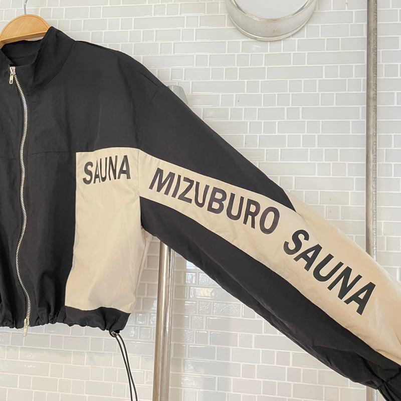 カラーブロックセットアップ（ブラック×生成） | sauna line