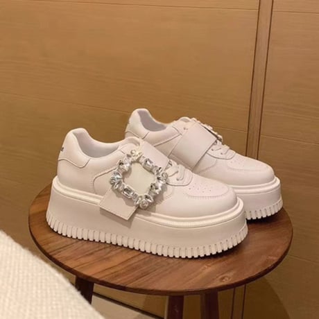 square bijou sneaker