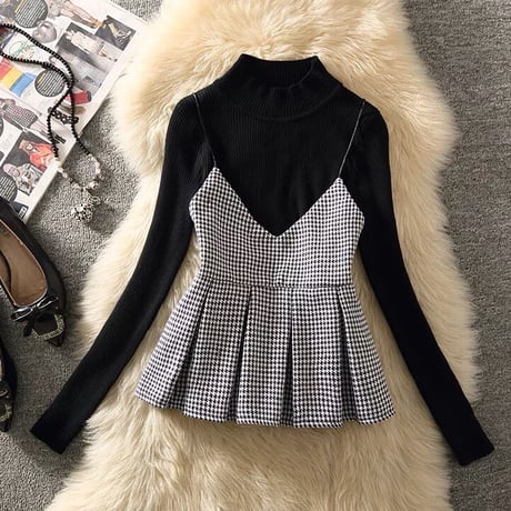 sheller シェリエチェックツイードキュロット sheller フロントタックキュロット sheller シェリエ フロントタック