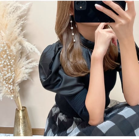 パールロングピアス