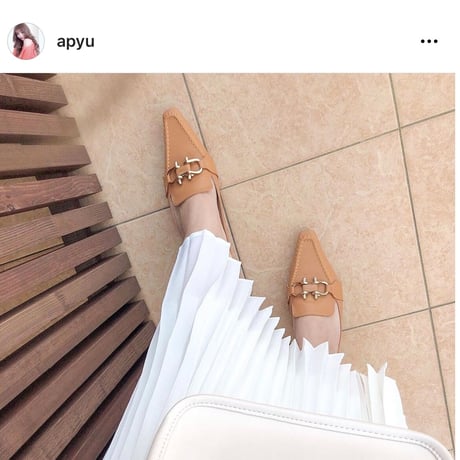 再販！バックルミュール