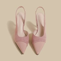 Grace Bicolor Slingback Heels