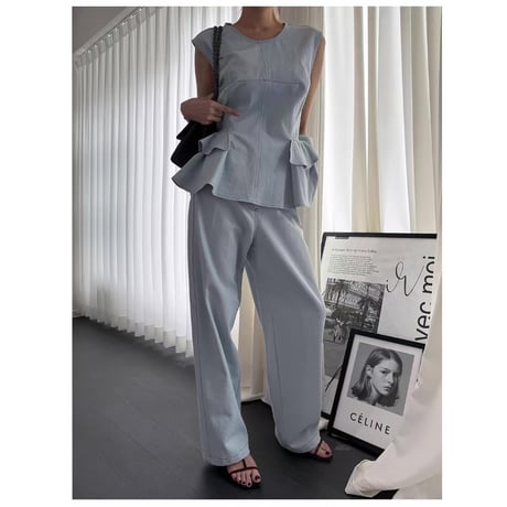 Peplum Line Relax Setup