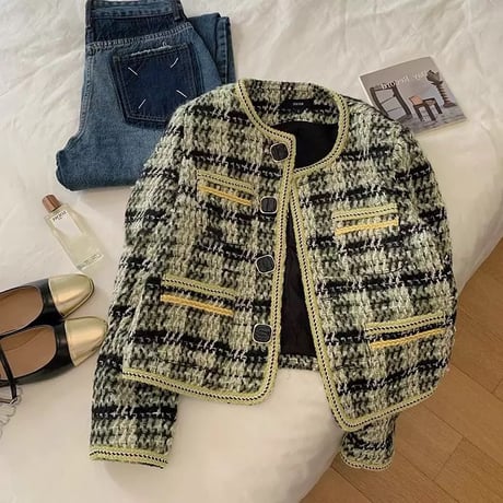 ジャケット・アウター Daisy Faux-Fur Trim Zip-Front Denim Jacket | Shop Now | Picadilly