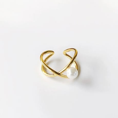 pearlgold ring