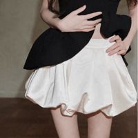 Airy Balloon Mini Skirt