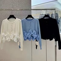 Ribbon Bloom Cardigan