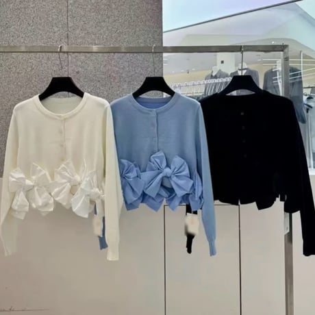 Ribbon Bloom Cardigan