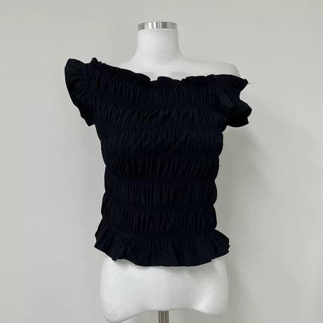 Soft Muse Shirring Blouse