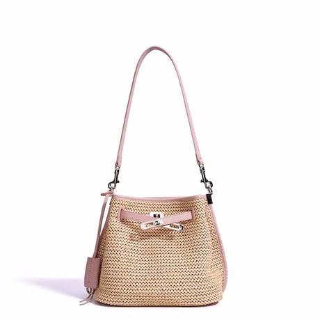 Raffia Belt Shoulder Bag