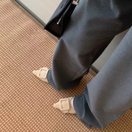 フレンチフラットシューズ