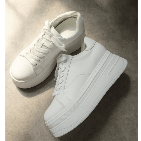 Airy Minimal Platform Sneakers