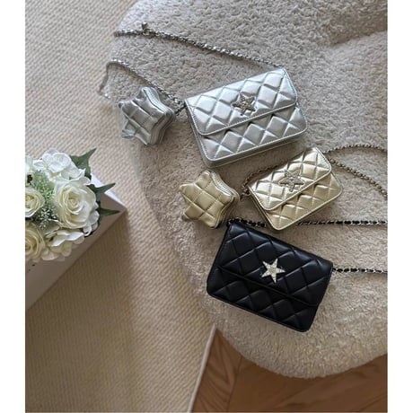 3色スターポーチ付きbag
