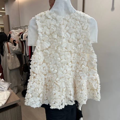 Blossom Veil Peplum Top