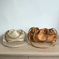 本革2sizeチェーンbag