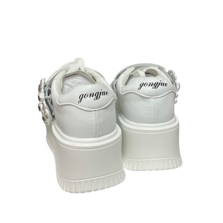 square bijou sneaker