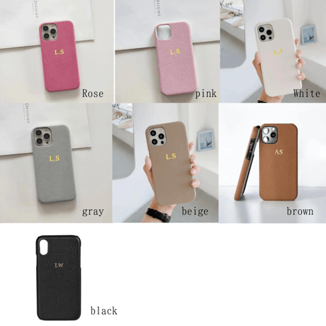 new color刻印phone case