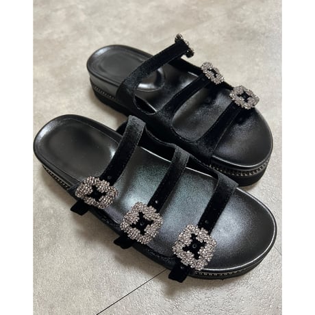 velours bijou sandal