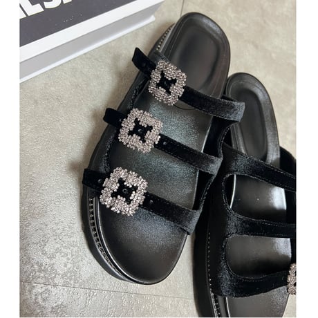 velours bijou sandal
