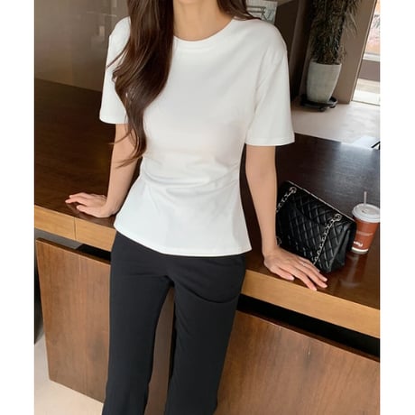 Curve Fit Gather T-Shirt
