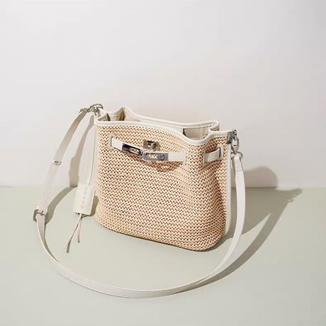 Raffia Belt Shoulder Bag