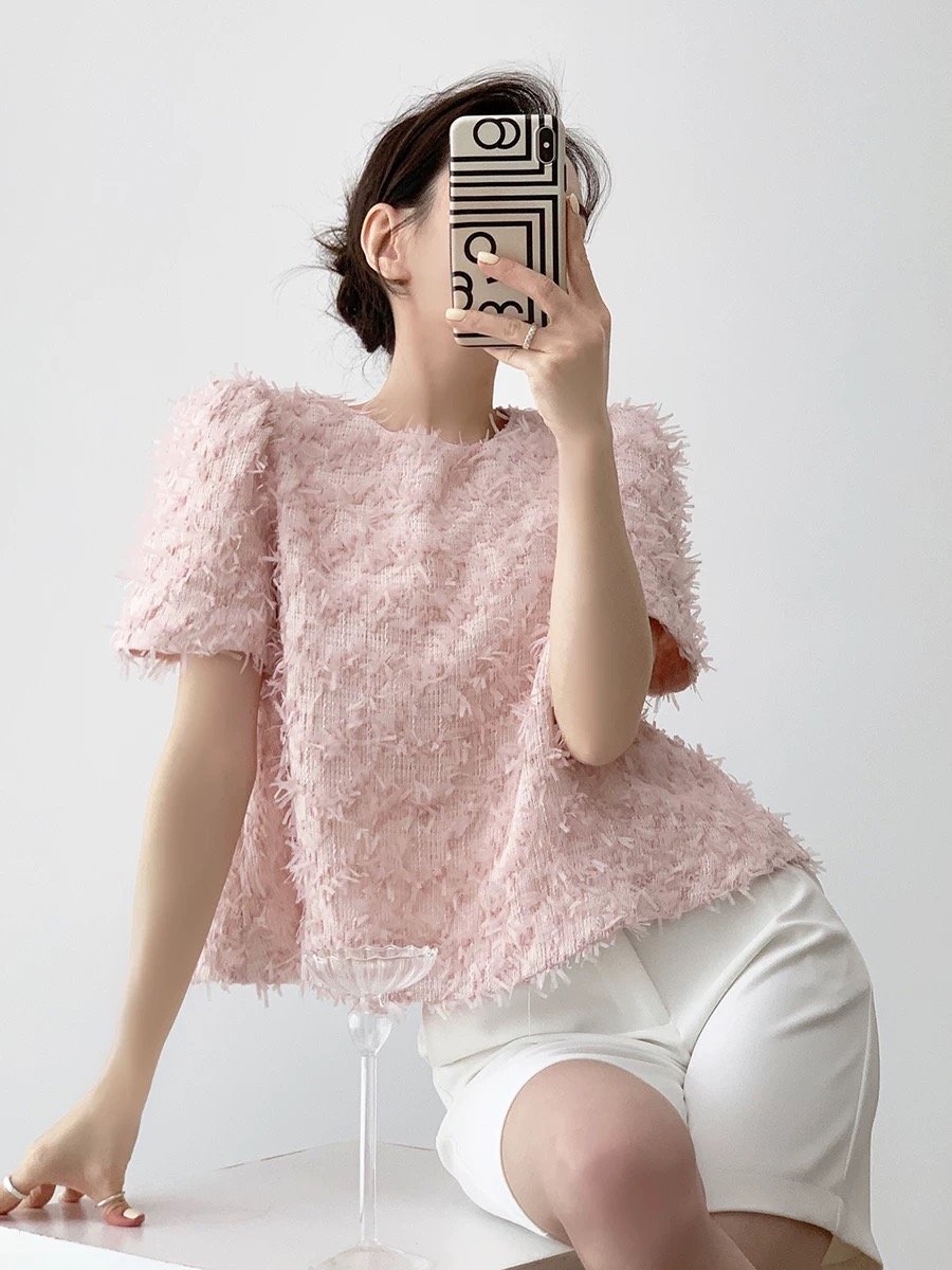 フリンジツイードドレス フリンジブレードツイードワンピース | キャバドレス・ミニドレス