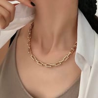 チェーンデザインネックレス