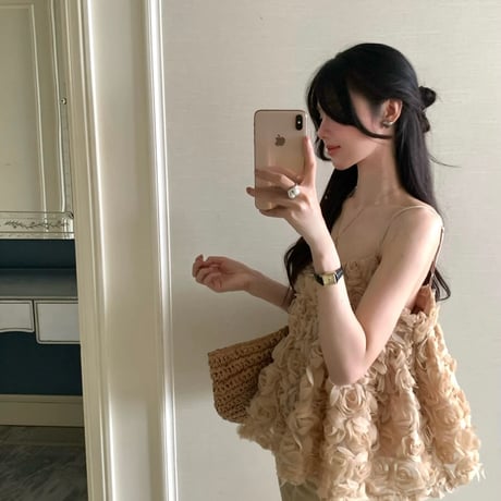 Rosé Petal Sheer Camisole