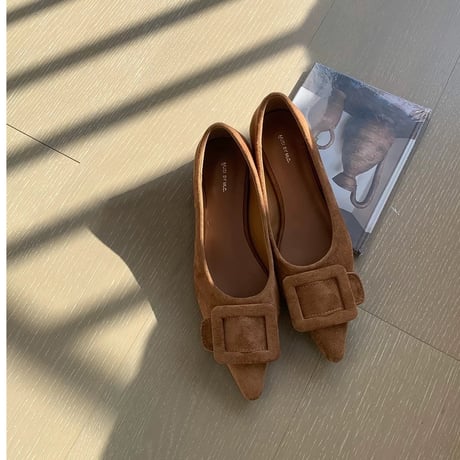 フレンチフラットシューズ